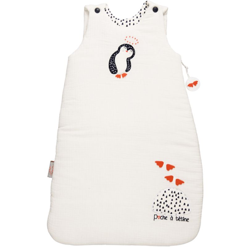 Gigoteuse légère Pingouin (90 cm) Maison Nougatine