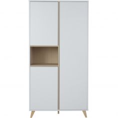 Armoire 2 portes Loft White - Quax