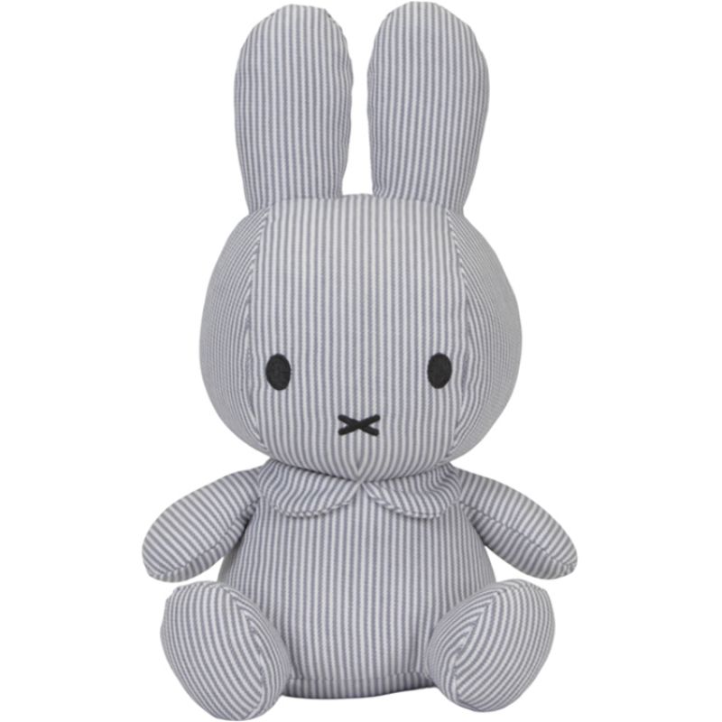 Peluche Miffy Beach marinière grise (32 cm) Pioupiou et Merveilles