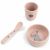 Variation Rose du produit Coffret premier repas ventouse Celebration Rose de la marque Done by Deer