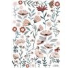 Planche de stickers A3 Ocean flowers - Lilipinso