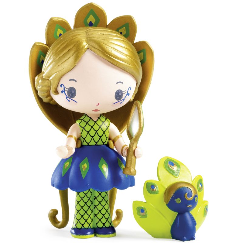 Figurine avec paon Paloma et Bôgo Tinyly Djeco