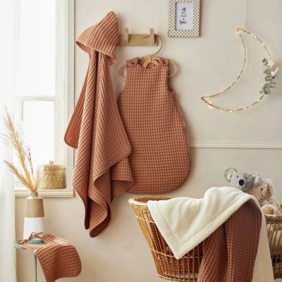 Gigoteuse chaude TOG 3 en coton gaufré Cassonade (6-18 mois)