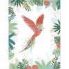 Affiche L'envol du perroquet (30 x 40 cm) - Lilipinso