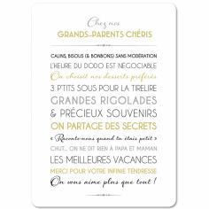Carte Grands-parents (15 x 21 cm)