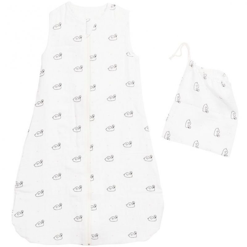 Gigoteuse légère coton bio cygne Baby Swan TOG 1 (70 cm) Sauthon