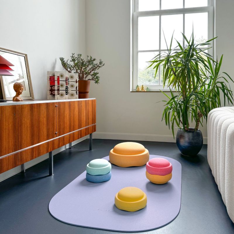 Tapis de motricité Stapelstein Mat light violet Stapelstein Ambiance 7