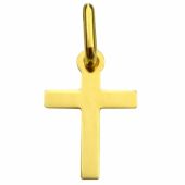 Croix plate 13 x 10 mm (or jaune 750°)