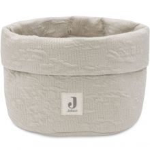 Panier de rangement Soft Waves Nougat (14 x 18 cm)  par Jollein