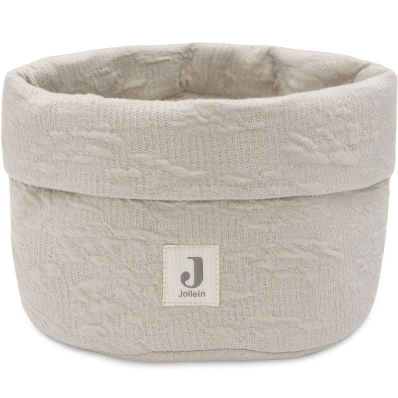 Panier de rangement Soft Waves Nougat (14 x 18 cm) Jollein