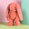 Peluche Lapin Fleurette Terracotta (35 cm) Doudou et Compagnie Ambiance 6