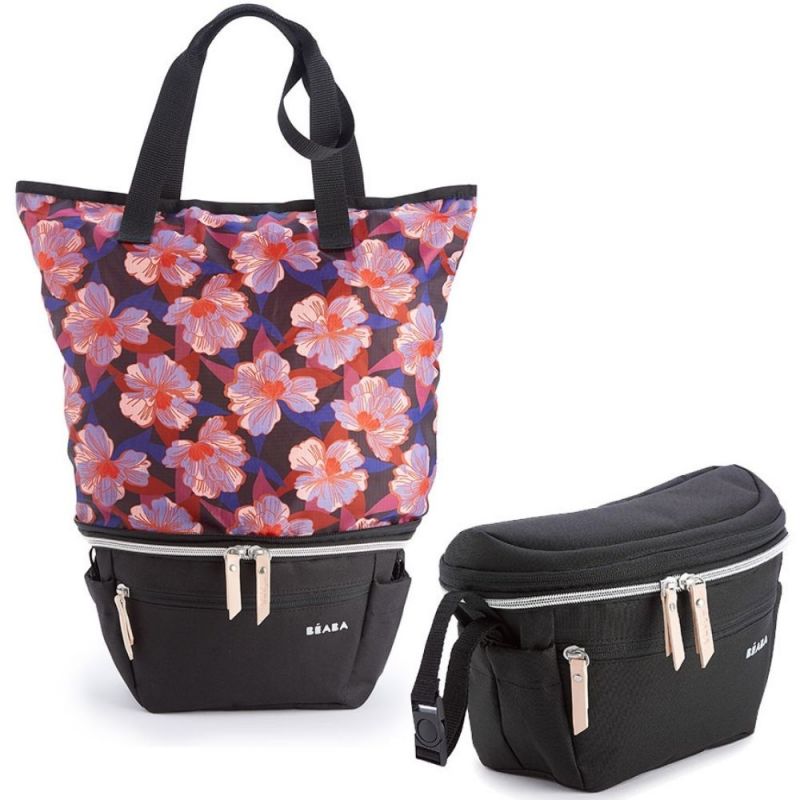 Organiseur de poussette et sac pop-up Biarritz noir Béaba