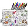 Trousse à colorier lavable et réutilisable Conte de fées avec 10 feutres Eatsleepdoodle Produit 1