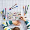 Trousse à colorier lavable et réutilisable Conte de fées avec 10 feutres Eatsleepdoodle Ambiance 5