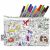 Variation Blanc, noir du produit Trousse à colorier lavable et réutilisable Conte de fées avec 10 feutres de la marque Eatsleepdoodle
