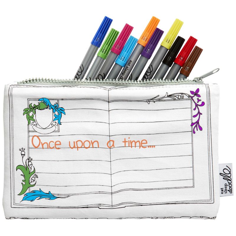 Trousse à colorier lavable et réutilisable Conte de fées avec 10 feutres Eatsleepdoodle Produit 3