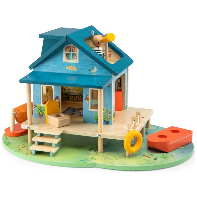 Maison du lac La Grande Famille en bois Moulin Roty Produit 3