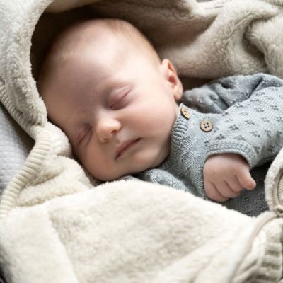 Nid d'ange passe sangle Sierra Blanc Cassé (groupe 0+)