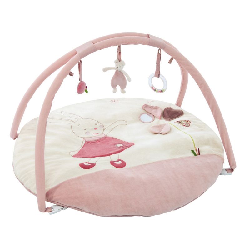 Tapis d'éveil Myrtille et Capucine (80 cm) Moulin Roty