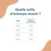 Echarpe de portage zèbre beige en coton bio (4m60) NéoBulle Ambiance 6