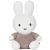 Variation Taupe, blanc, noir du produit Peluche Miffy fluffy taupe (35 cm) de la marque Pioupiou et Merveilles