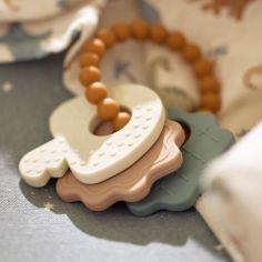 Anneau de dentition en silicone Lovely Birds