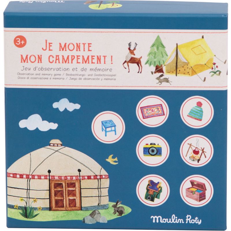 Je monte mon campement ! Le Jardin du Moulin Moulin Roty
