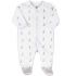 Pyjama léger blanc Sophie la girafe (1 mois) - Trois Kilos Sept
