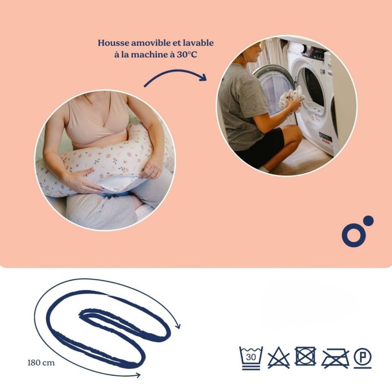 Coussin de maternité Buddy Peaches Doomoo Ambiance 5