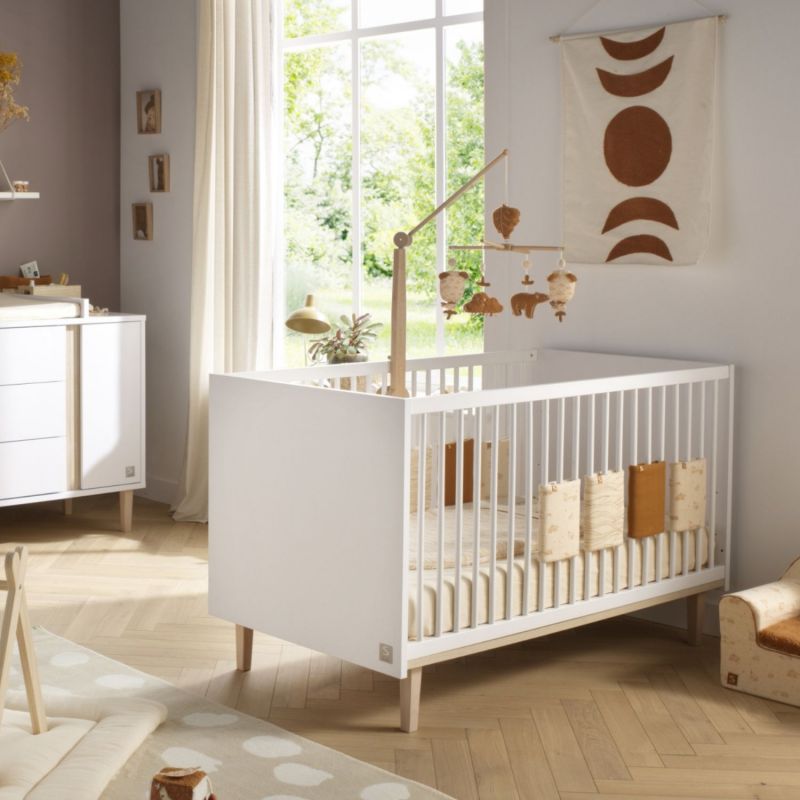 Lit évolutif Little Big Bed Paloma (70 x 140 cm) Sauthon mobilier Ambiance 2