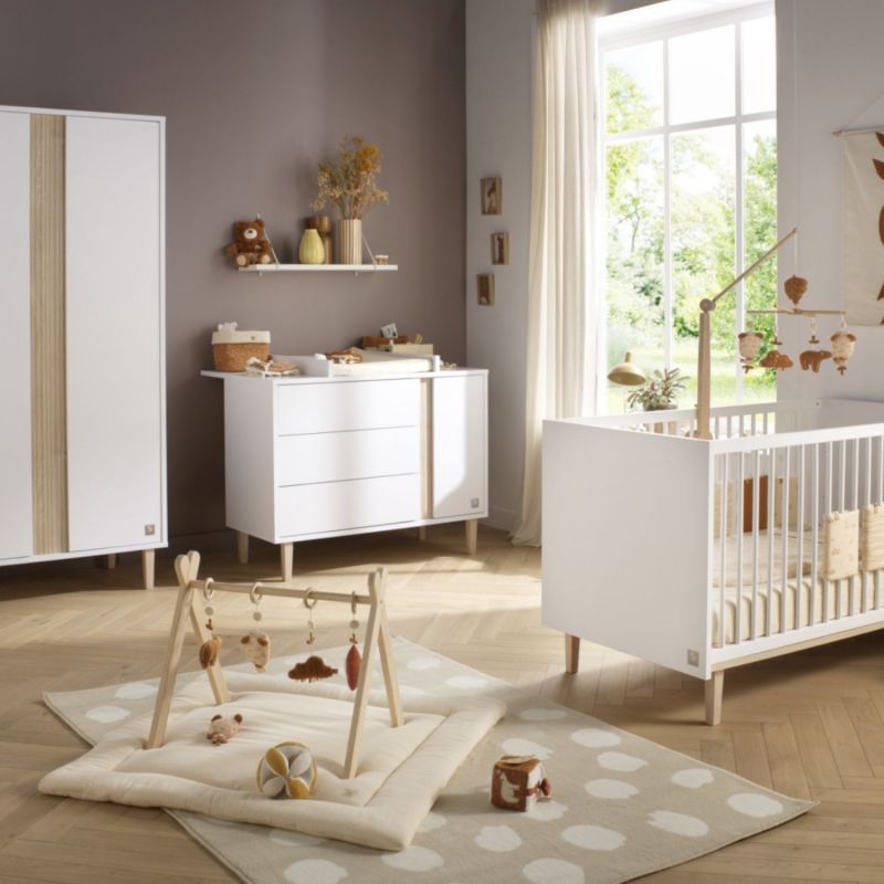 Lit évolutif Little Big Bed Paloma (70 x 140 cm) Sauthon mobilier Ambiance 6
