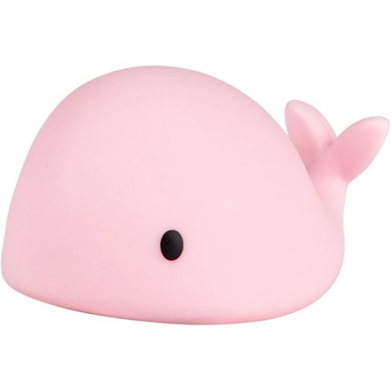 Veilleuse tactile baleine Moby rose (7 cm) FLOW