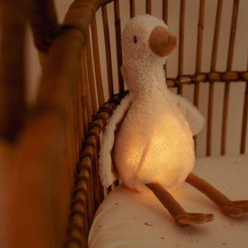 Peluche musicale et lumineuse Oie Newborn Little Dutch Ambiance 2