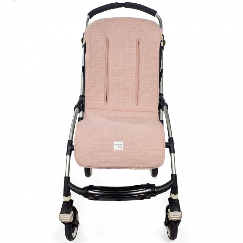 Assisse pour poussette I love vichy rose Walking Mum