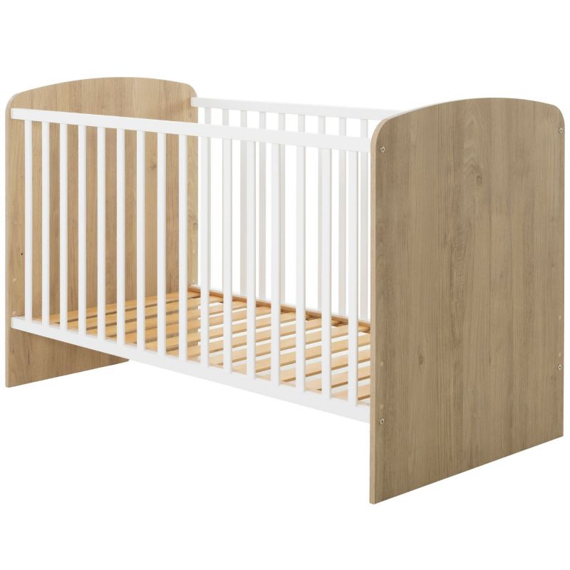 Duo Lit 70x140 et Commode 3 tiroirs Châtaignier naturel Basile Galipette Produit 3