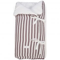 Nid d'ange et couverture Cherry Rayé - Pasito a pasito