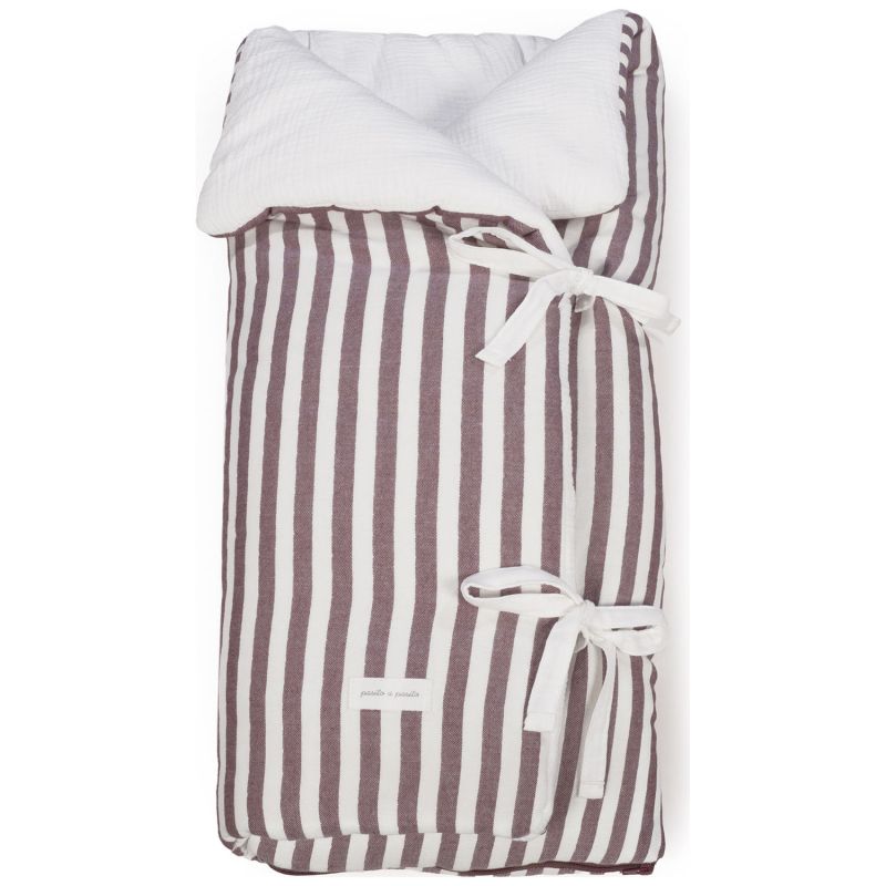 Nid d'ange et couverture Cherry Rayé Pasito a pasito Produit 1