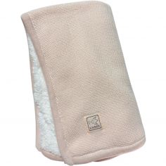 Couverture bébé polaire crème (80 x 80 cm) - Kaiser