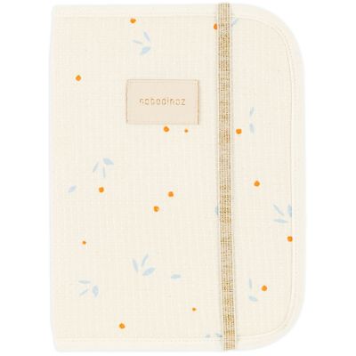 Protège-carnet de santé A5 Poema Opera Orange Cherries Nobodinoz