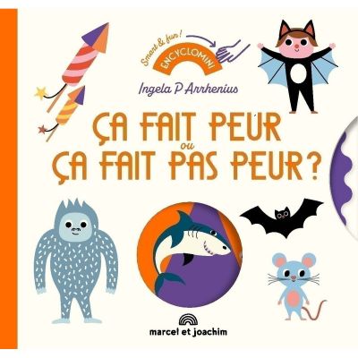 Livre CA FAIT PEUR CA FAIT PAS PEUR? (brille dans le noir)  par Marcel et Joachim