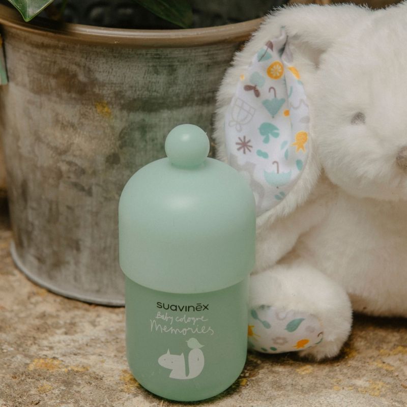 Coffret peluche et parfums Baby Cologne Memories liberty (100Ml+50Ml) Suavinex Ambiance 2