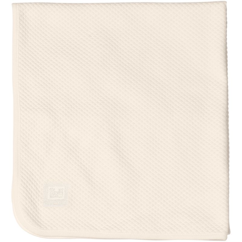 Couverture Fleur de coton ivoire (80 x 70 cm) Red Castle