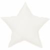 Coussin Etoile en lin Blanc (36 cm) - Cotton&Sweets