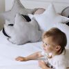 Coussin Etoile en lin Blanc (36 cm) Cotton&Sweets Ambiance 3