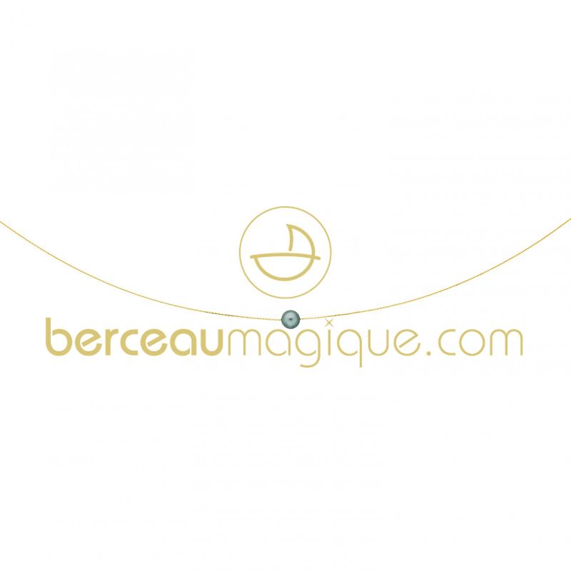 Collier Ma perle de Tahiti (or jaune 750°) Berceau magique bijoux