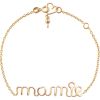 Bracelet chaîne Mamie S (goldfilled jaune 14 carats) - Padam Padam