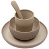 Coffret repas en silicone Natural Shades (4 pièces) Jollein Produit 1