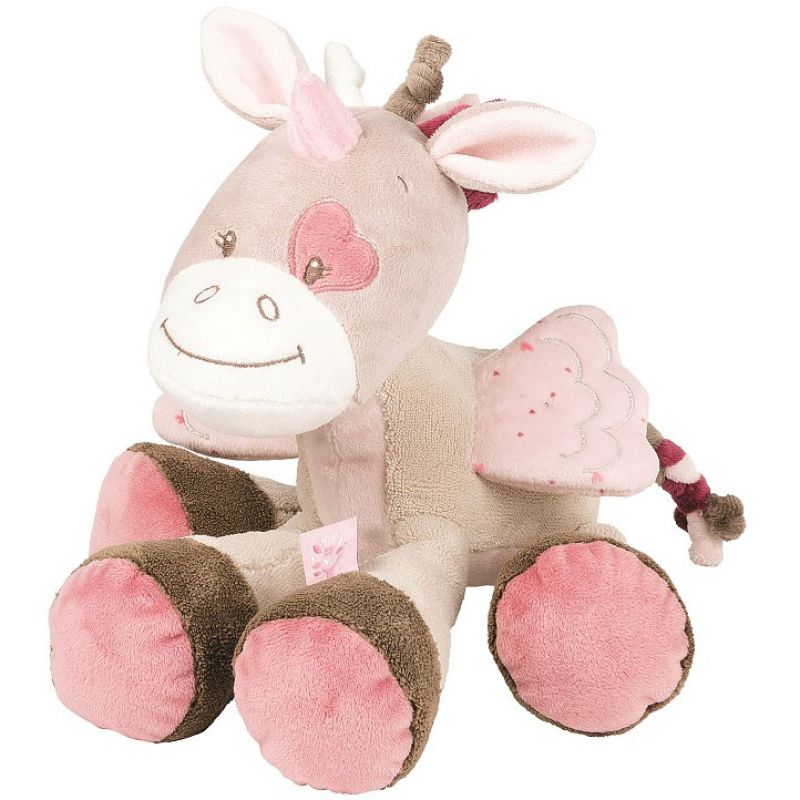 Peluche Jade la licorne (25 cm) Nattou