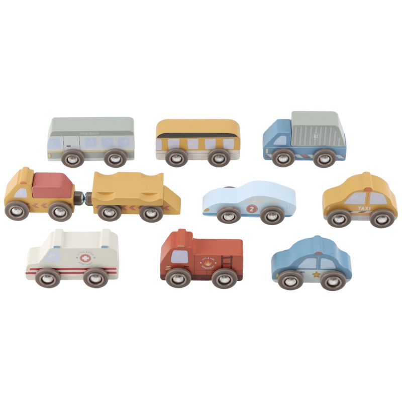 Ensemble de véhicules en bois Little Dutch Produit 4