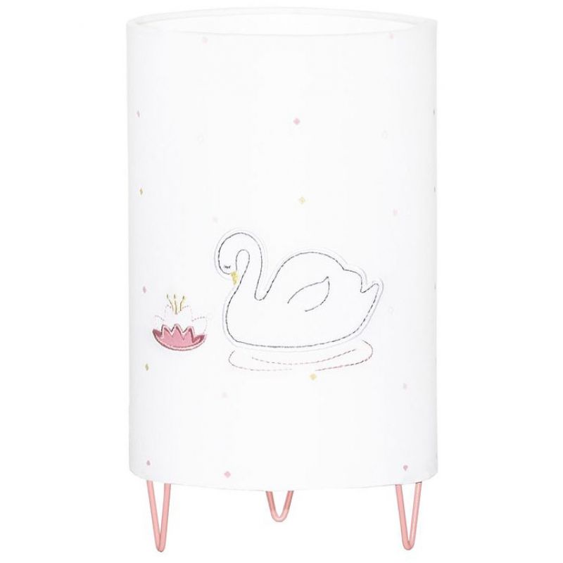 Lampe à poser cygne Baby Swan Sauthon